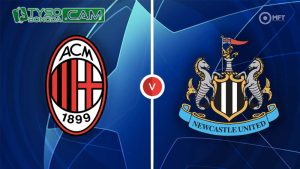 Newcastle vs AC Milan, 3h 14/12/2023