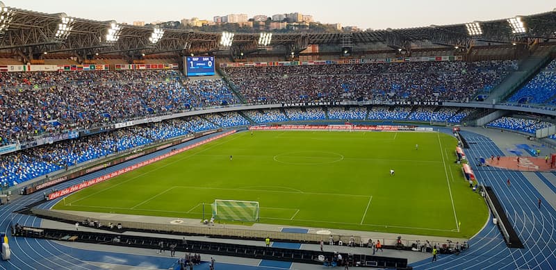 Sân vận động Stadio Diego Armando Maradona của đội bóng Napoli